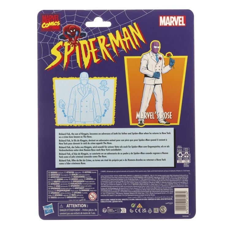 The Amazing Spider-Man Marvel Legends Retro Collection Marvel's Rose Action Figure Gallery Image 9