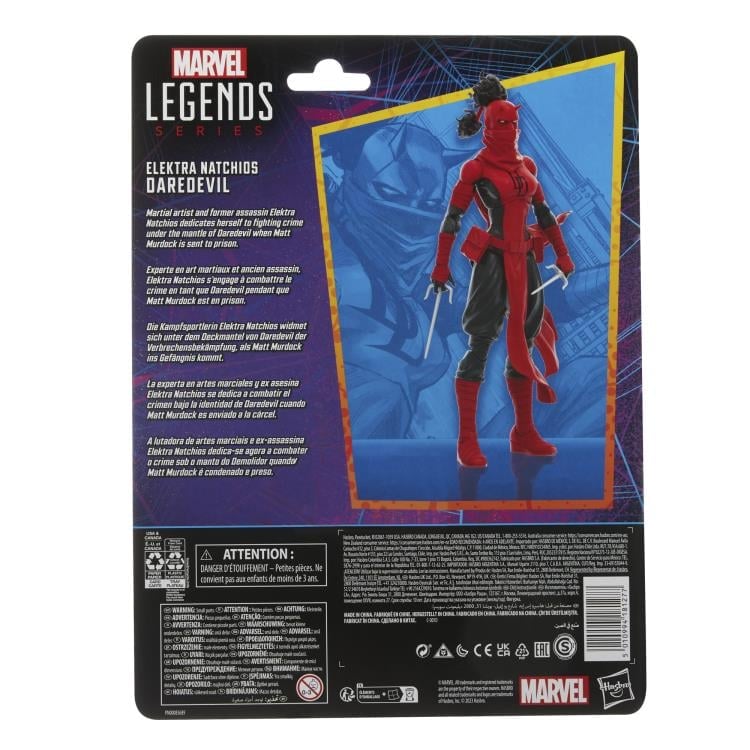 Daredevil: Woman Without Fear Marvel Legends Elektra Natchios (Daredevil) Action Figure Gallery Image 9