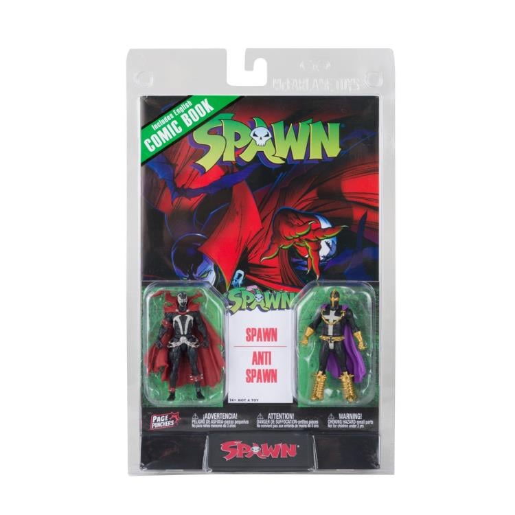 Spawn Page Punchers Spawn vs. Anti-Spawn 3" Figure Two-Pack with Comic Gallery Image 11