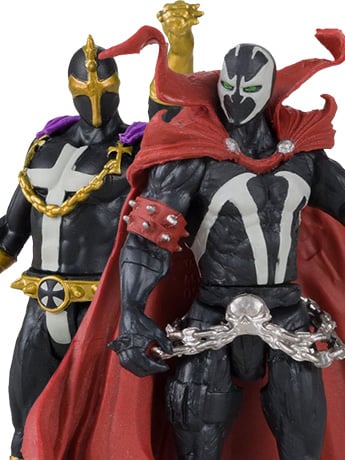 Spawn Page Punchers Spawn vs. Anti-Spawn 3" Figure Two-Pack with Comic Gallery Image 2