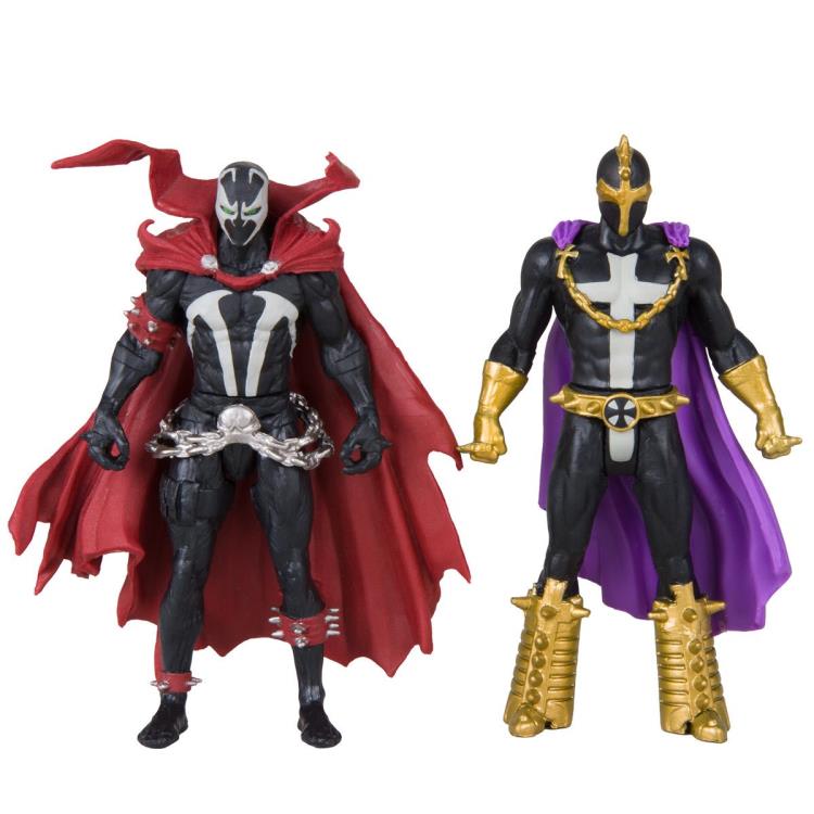 Spawn Page Punchers Spawn vs. Anti-Spawn 3" Figure Two-Pack with Comic Gallery Image 3