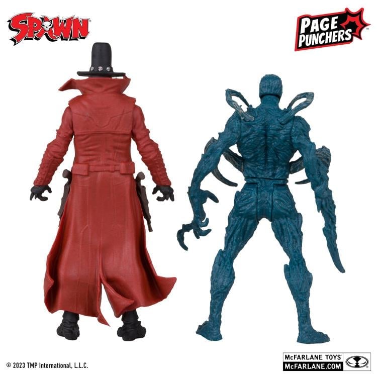 Spawn Page Punchers Gunslinger & Auger 3" Figure with Comic 2 Pack Gallery Image 5