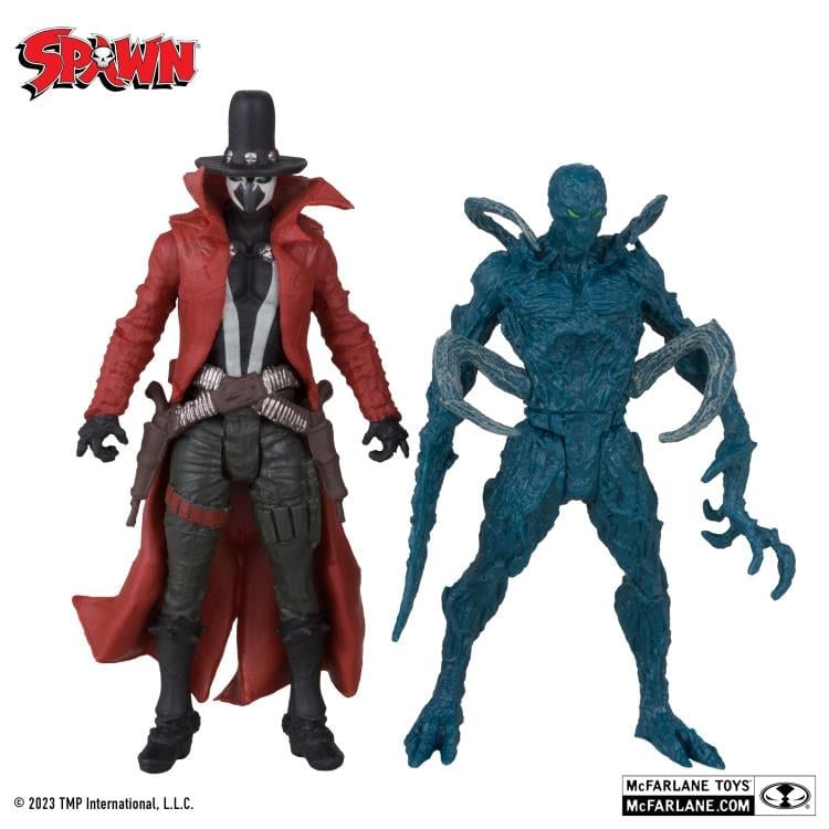 Spawn Page Punchers Gunslinger & Auger 3" Figure with Comic 2 Pack Gallery Image 4