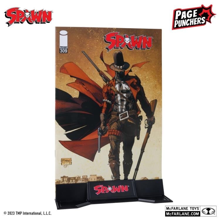 Spawn Page Punchers Gunslinger & Auger 3" Figure with Comic 2 Pack Gallery Image 8