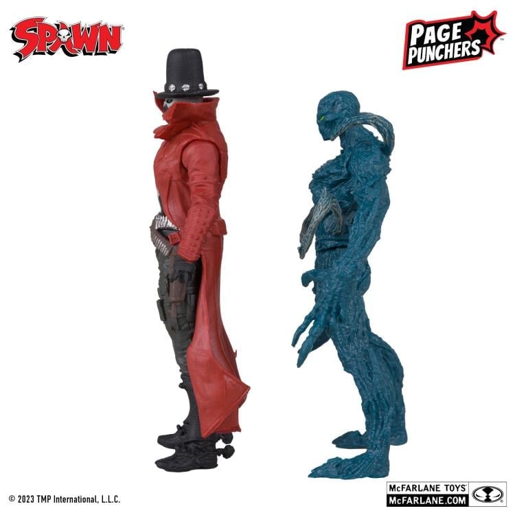 Spawn Page Punchers Gunslinger & Auger 3" Figure with Comic 2 Pack Gallery Image 6