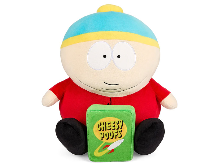 South Park HugMe Cartman with Cheesy Poofs 16" Shake Action Plush Gallery Image 1