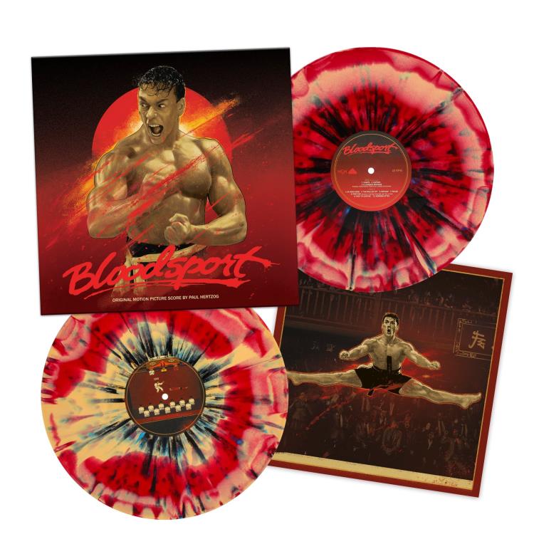 Bloodsport Original Motion Picture Soundtrack Vinyl 2XLP (Splatter Ver.) Gallery Image 4
