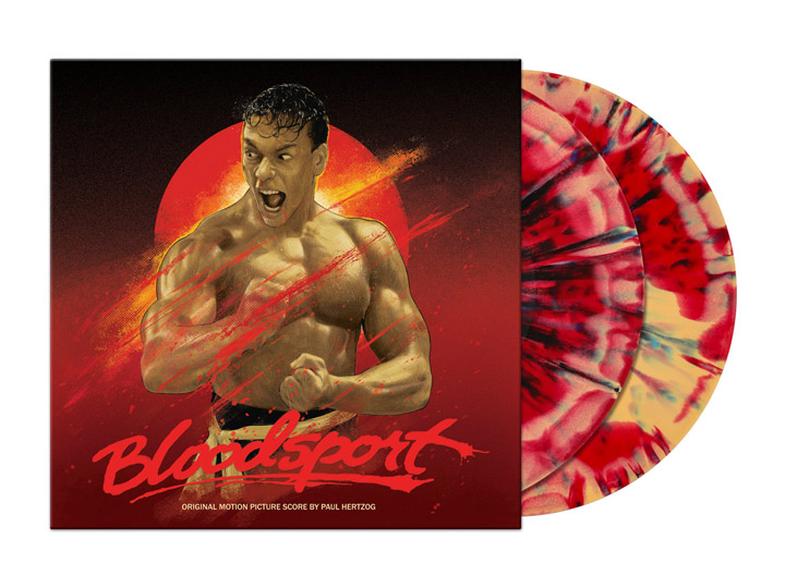 Bloodsport Original Motion Picture Soundtrack Vinyl 2XLP (Splatter Ver.) Gallery Image 1