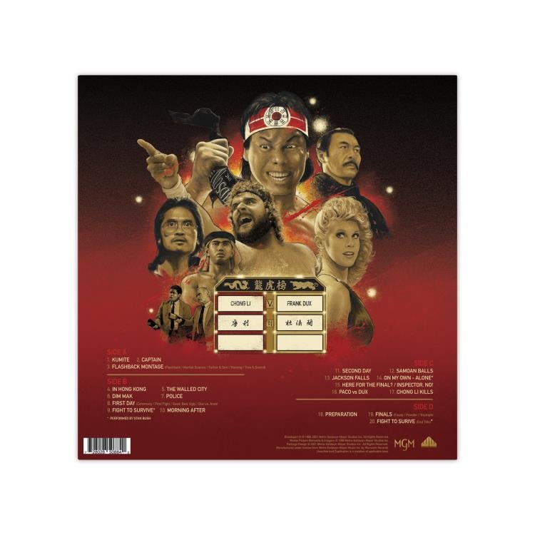 Bloodsport Original Motion Picture Soundtrack Vinyl 2XLP (Splatter Ver.) Gallery Image 6