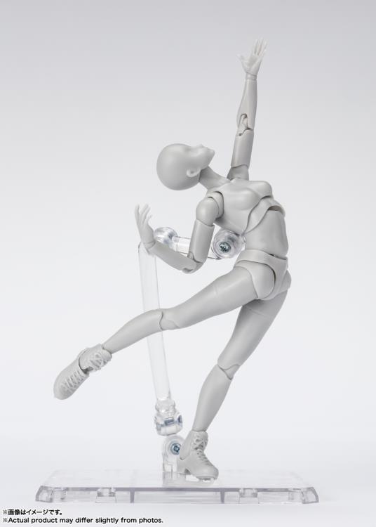 S.H.Figuarts DX Body-chan Sports Edition Set (Gray Color Ver.) Action Figure Gallery Image 5