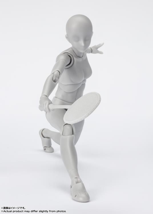 S.H.Figuarts DX Body-chan Sports Edition Set (Gray Color Ver.) Action Figure Gallery Image 8