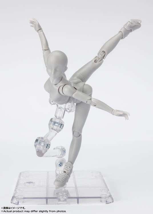 S.H.Figuarts DX Body-chan Sports Edition Set (Gray Color Ver.) Action Figure Gallery Image 6