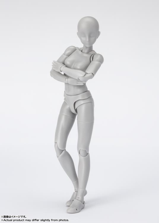 S.H.Figuarts DX Body-chan Sports Edition Set (Gray Color Ver.) Action Figure Gallery Image 11