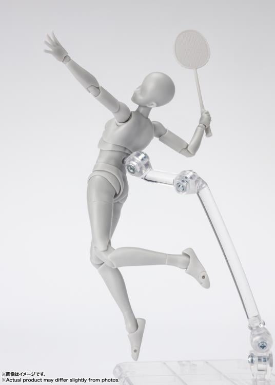 S.H.Figuarts DX Body-chan Sports Edition Set (Gray Color Ver.) Action Figure Gallery Image 7