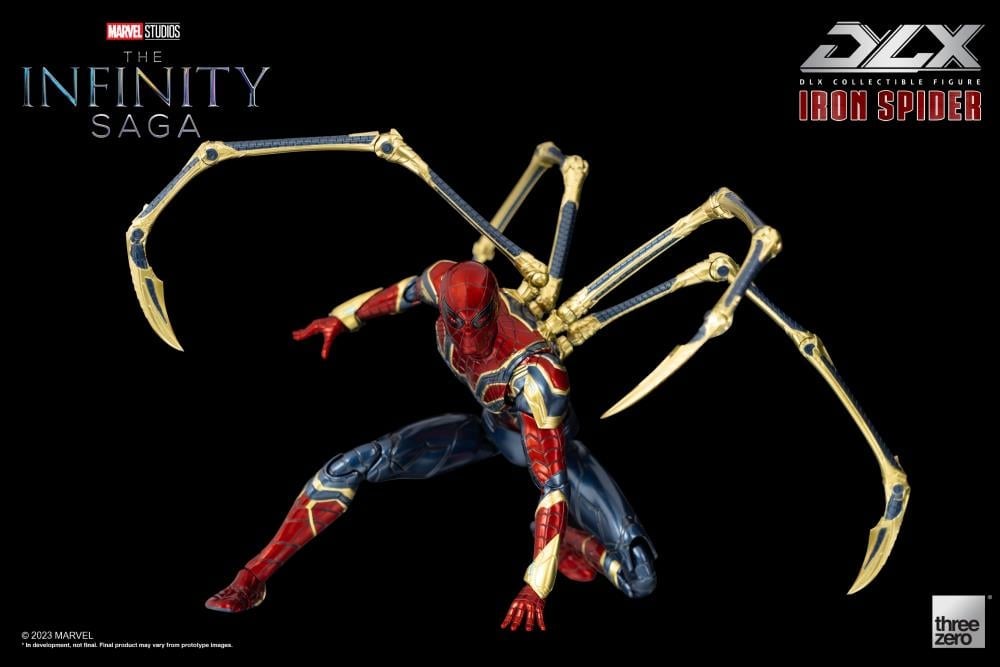 Avengers: The Infinity Saga DLX Iron Spider 1/12 Scale Action Figure Gallery Image 16