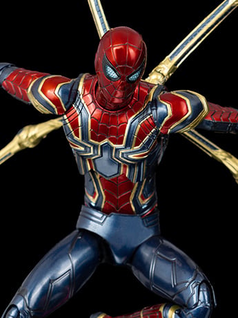 Avengers: The Infinity Saga DLX Iron Spider 1/12 Scale Action Figure Gallery Image 2