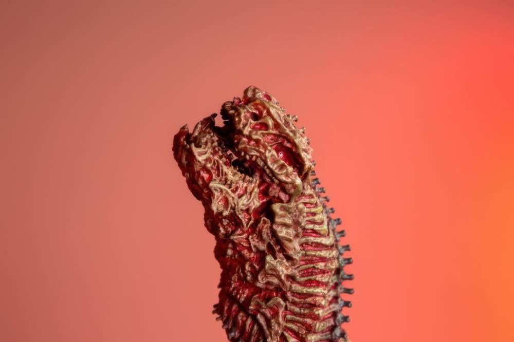 Shin Godzilla Omega Beast Series Shin Godzilla (4th Form Solid Red Color Ver.) Limited Edition Statue Gallery Image 10