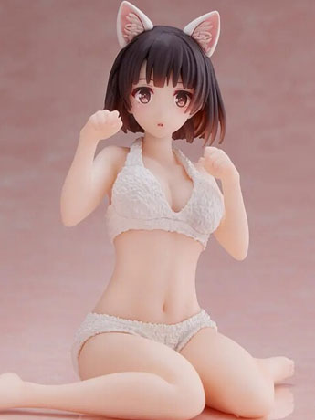 Saekano: How to Raise a Boring Girlfriend Fine Megumi Kato (Cat Roomwear Ver.) Coreful Figure Gallery Image 2