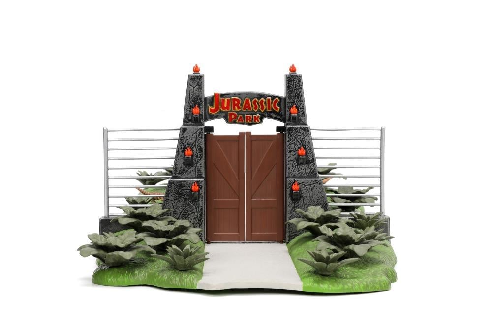 Jurassic Park Nano Scene Hollywood Rides Jurassic Gate Scene with