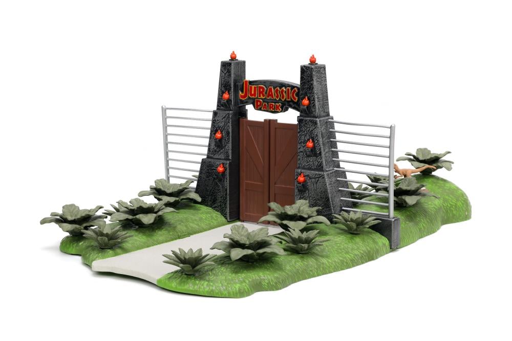 Jurassic Park Nano Scene Hollywood Rides Jurassic Gate Scene with