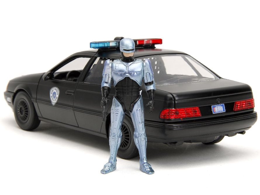 RoboCop Hollywood Rides RoboCop & 1/24 Scale '86 OCP Ford Taurus