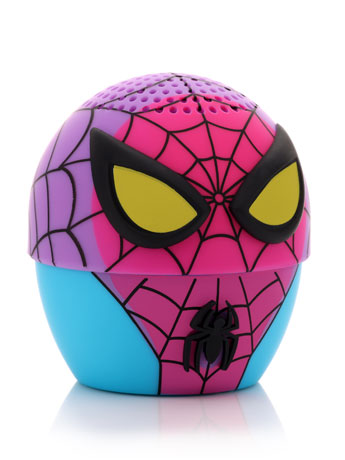 Marvel Bitty Boomers Spider-Man (Blacklight Ver.) Bluetooth Mini Speaker Gallery Image 2