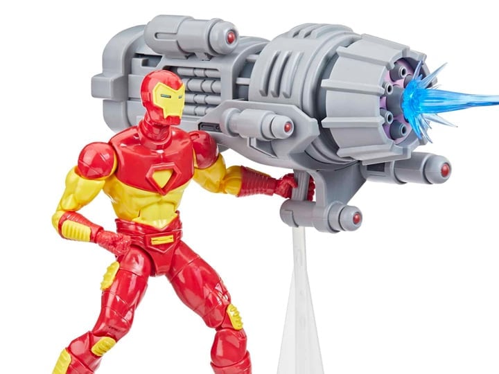 Marvel Comics Marvel Legends Retro Collection Iron Man with Plasma Cannon SDCC 2022 Exclusive Action Figure Gallery Image 1