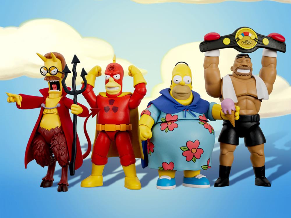 The Simpsons ULTIMATES! Radioactive Man Action Figure Gallery Image 6