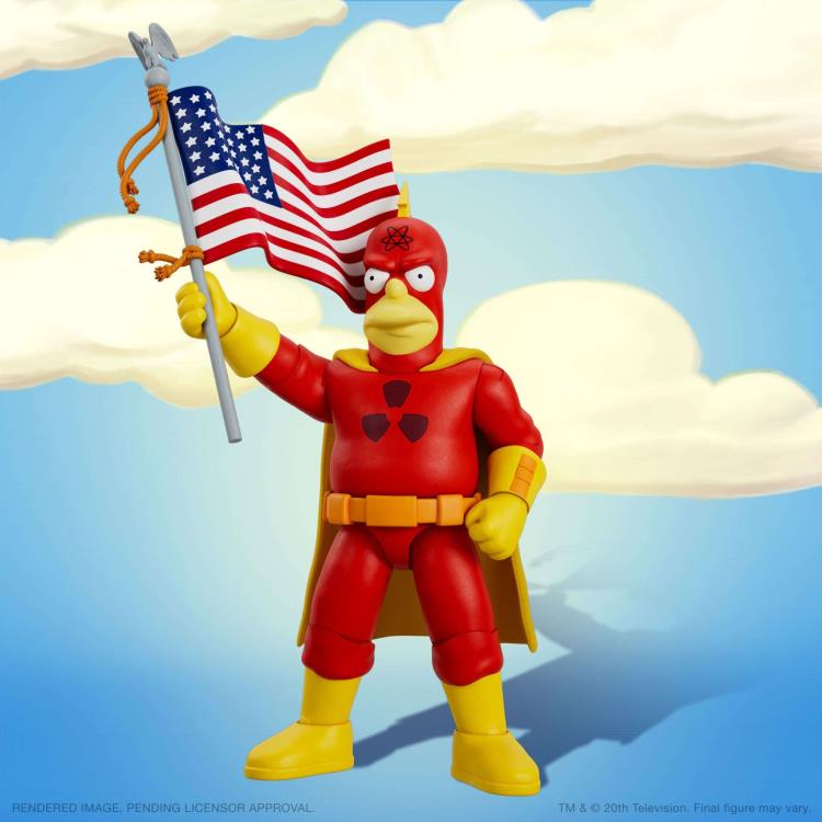 The Simpsons ULTIMATES! Radioactive Man Action Figure Gallery Image 3