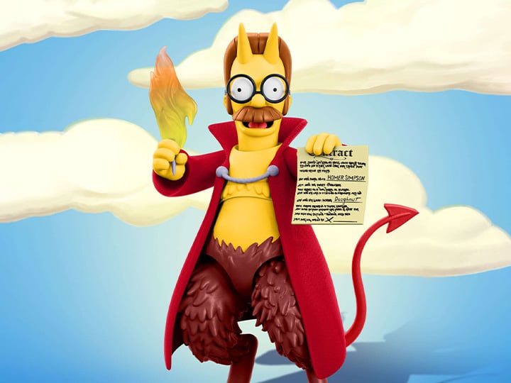 The Simpsons ULTIMATES! Devil Flanders Action Figure Gallery Image 1