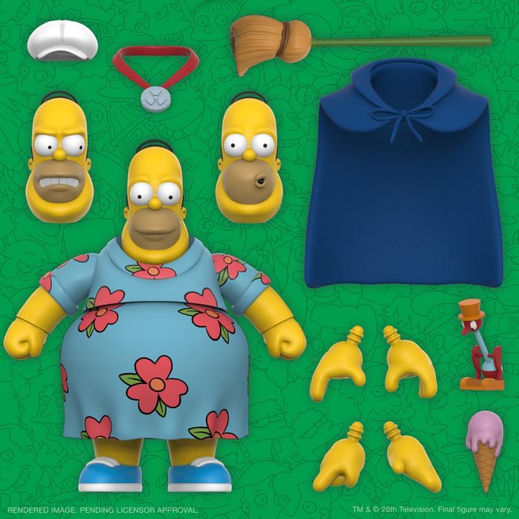 The Simpsons ULTIMATES! King-Size Homer Action Figure Gallery Image 5