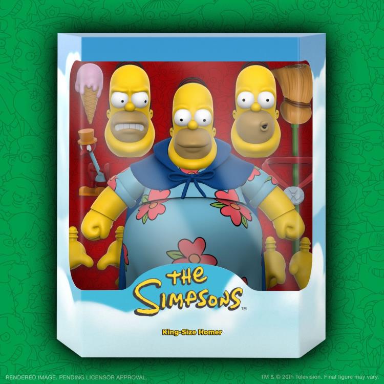 The Simpsons ULTIMATES! King-Size Homer Action Figure Gallery Image 6