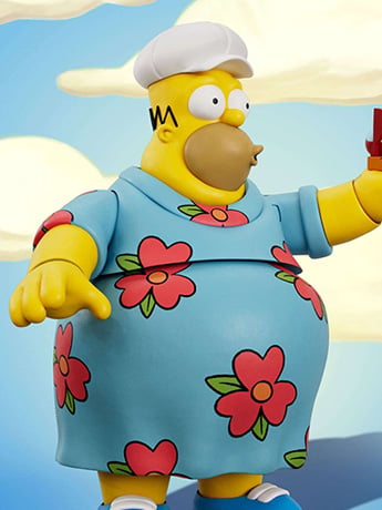 The Simpsons ULTIMATES! King-Size Homer Action Figure Gallery Image 2