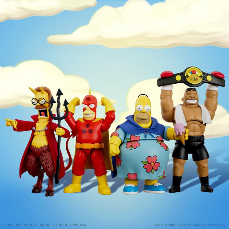 The Simpsons ULTIMATES! Drederick Tatum Action Figure Gallery Image 6