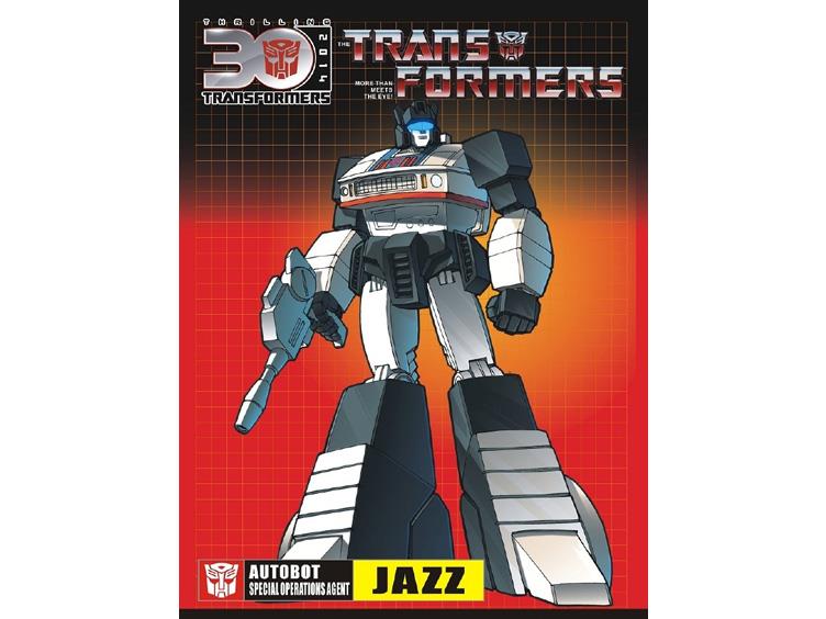 Transformers 30th Anniversary Sticker - Jazz Gallery Image 1