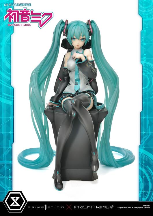 Vocaloid Prisma Wing Hatsune Miku (Art by Neco) 1/4 Scale Statue Gallery Image 29