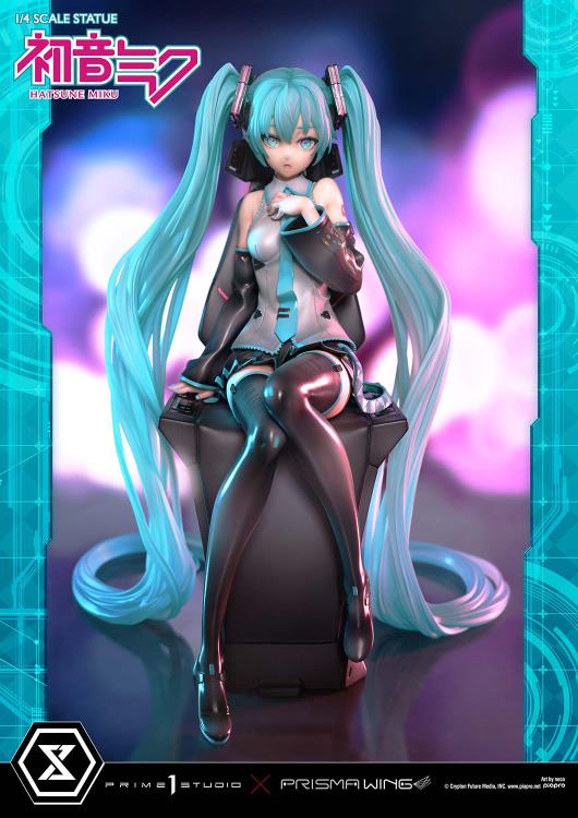 Vocaloid Prisma Wing Hatsune Miku (Art by Neco) 1/4 Scale Statue Gallery Image 20