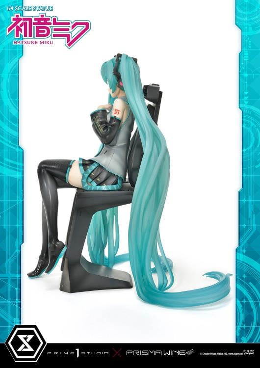 Vocaloid Prisma Wing Hatsune Miku (Art by Neco) 1/4 Scale Statue Gallery Image 31
