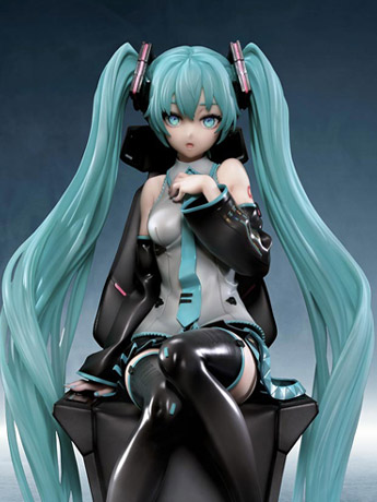 Vocaloid Prisma Wing Hatsune Miku (Art by Neco) 1/4 Scale Statue Gallery Image 2