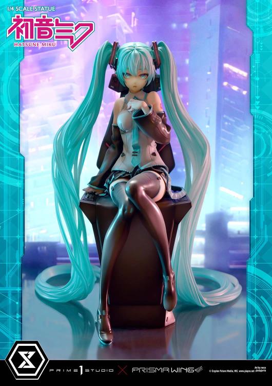 Vocaloid Prisma Wing Hatsune Miku (Art by Neco) 1/4 Scale Statue Gallery Image 18