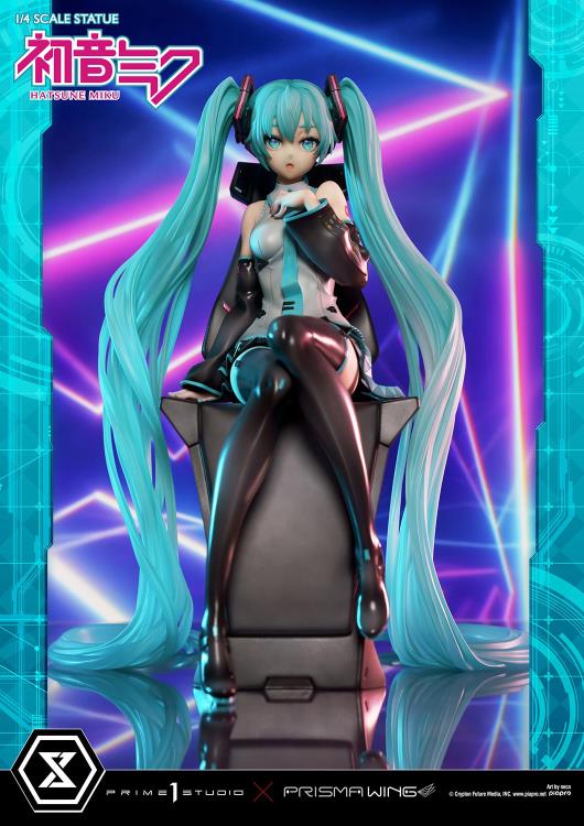 Vocaloid Prisma Wing Hatsune Miku (Art by Neco) 1/4 Scale Statue Gallery Image 23