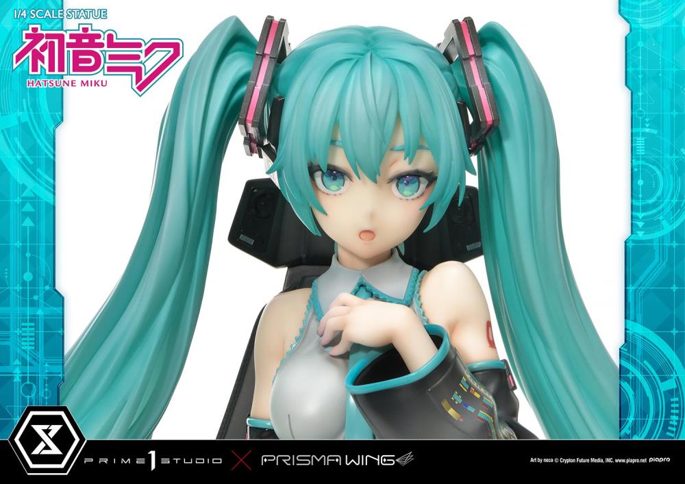 Vocaloid Prisma Wing Hatsune Miku (Art by Neco) 1/4 Scale Statue Gallery Image 33