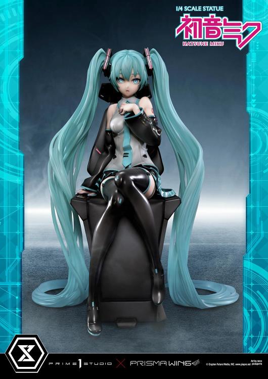 Vocaloid Prisma Wing Hatsune Miku (Art by Neco) 1/4 Scale Statue Gallery Image 3