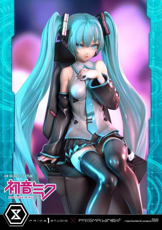 Vocaloid Prisma Wing Hatsune Miku (Art by Neco) 1/4 Scale Statue Gallery Image 22