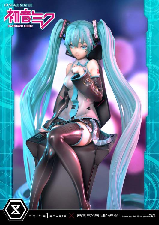 Vocaloid Prisma Wing Hatsune Miku (Art by Neco) 1/4 Scale Statue Gallery Image 21