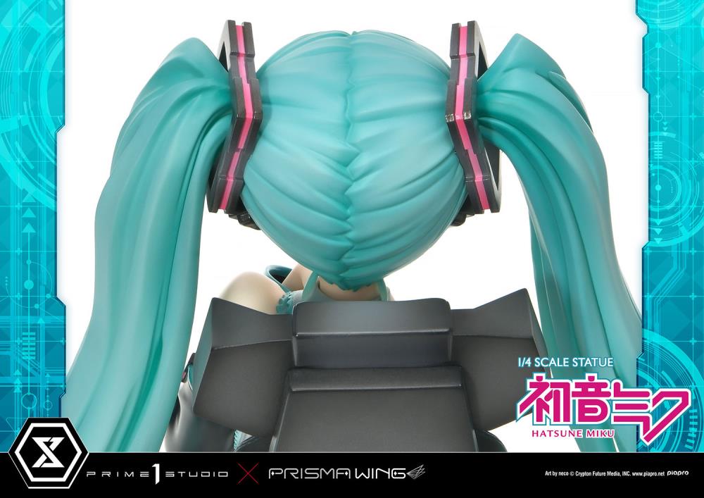 Vocaloid Prisma Wing Hatsune Miku (Art by Neco) 1/4 Scale Statue Gallery Image 36