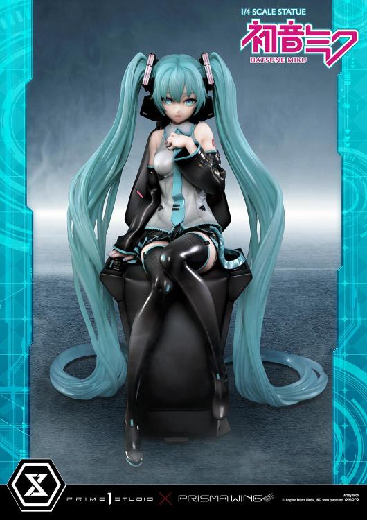 Vocaloid Prisma Wing Hatsune Miku (Art by Neco) 1/4 Scale Statue Gallery Image 4