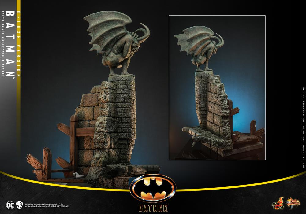 Batman (1989) MMS693 Batman Deluxe 1/6th Scale Collectible Figure Gallery Image 8