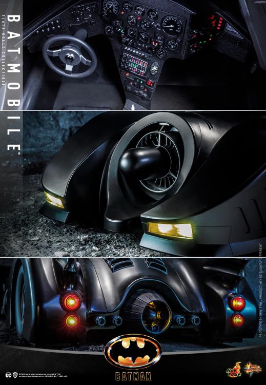 Batman (1989) MMS694 Batmobile 1/6th Scale Collectible Vehicle Gallery Image 9