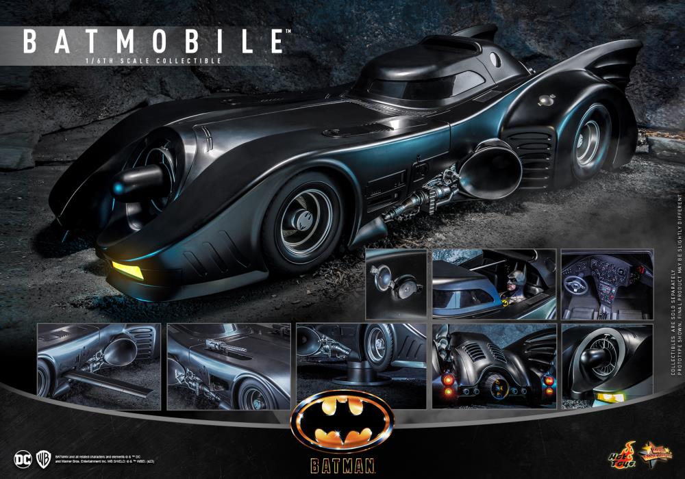 Batman (1989) MMS694 Batmobile 1/6th Scale Collectible Vehicle Gallery Image 16